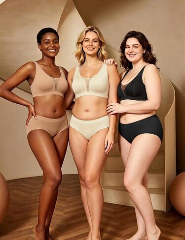 REALWILL Jelly Bra with W-Flocking Support, Wireless Plunge Seamless Bra Top, Mesh Rhinestone Outwear Bra in Saudi Arabia
