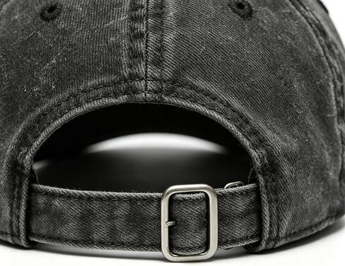 Vintage Washed IDK IDC & IDGAF Embroidered Baseball Cap - Adjustable Breathable Cotton Funny Attitude Hat for Men & Women, Casual Dad Hat for Outdoor & Daily Wear Black in Kuwait