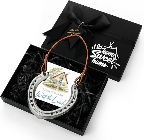 مجموعات هدايا ديكور الحائط من Yerliker Lucky Horseshoe، زينة حدوة حصان ريفية، هدية الترحيب بالمنزل الجديد لعيد الميلاد والتخرج وحفلات الزفاف الغربية in Kuwait