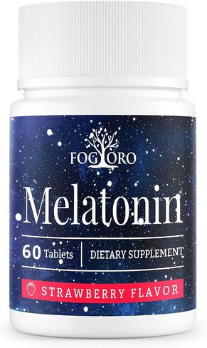 Fogoro Powerful Melatonin -Fall Asleep Faster, Stay Asleep Longer,Easy to Take in Kuwait