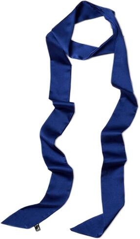 Sash Belt for Dress Women Hair Ribbon Scarf Long Skinny Satin Belt Sash Solid Necktie Neck Scarf Handbag Wrap ZWJ01 in Saudi Arabia