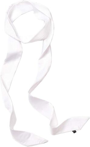 Sash Belt for Dress Women Hair Ribbon Scarf Long Skinny Satin Belt Sash Solid Necktie Neck Scarf Handbag Wrap ZWJ01 in Saudi Arabia