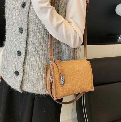 PU Leather Bags Trendy Tote Casual Shoulder Purses for Women Work Travel in Saudi Arabia