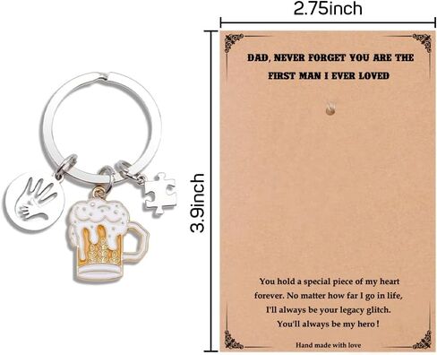Dad Keychian Christmas Gifts for Dads Father Stepdad Bonus Dad Stuff from Daughter Bonus Step Son in Law Key Ring Card Sentimental Valentines Day Gifts Fathers Day Birthday Stocking Stuffers Gift in Saudi Arabia