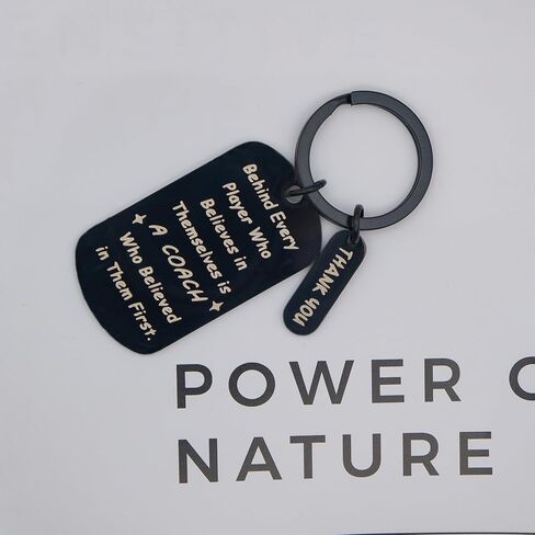 Christmas Coach Thank You Gifts Keychain for Men Women Basketball Soccer Volleyball Football Baseball Coach Cheercoach Stocking Stuffers Gifts Team Fitness Instructor Gift Birthday Competition in Saudi Arabia