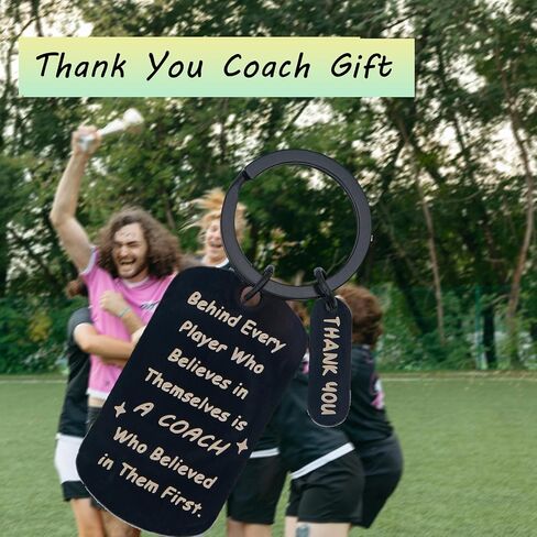 Christmas Coach Thank You Gifts Keychain for Men Women Basketball Soccer Volleyball Football Baseball Coach Cheercoach Stocking Stuffers Gifts Team Fitness Instructor Gift Birthday Competition in Saudi Arabia