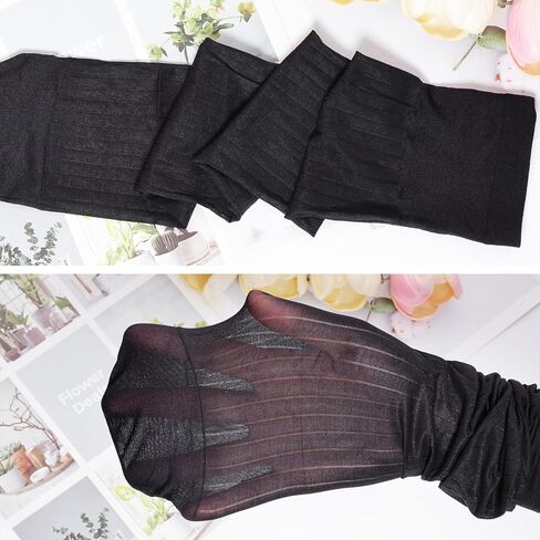 5 Pairs Mens Silk Sheer Socks Thin Nylon Business Dress Summer Soft Crew Socks Daily Casual Formal Stockings Work for Men in Saudi Arabia