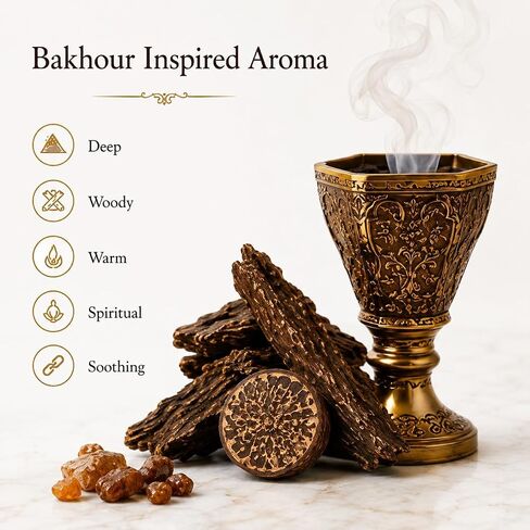Bakhoor Incense Sticks – 120 Sticks | Oud, Resin & Amber Inspired Aroma | Long-Lasting Arabian Fragrance | Ideal for Home Fragrance, Meditation, Relaxation, Prayer & Festive Occasions | Zed Black in Saudi Arabia