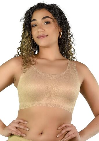 Stretch Animal Mesh Leisure Bra in Kuwait