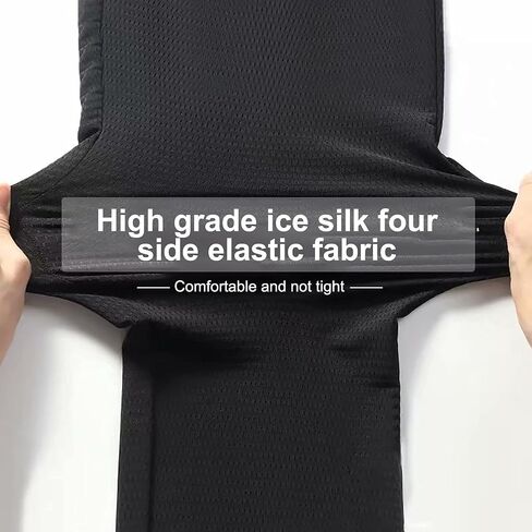 Trendy Workout Gym Running Shorts for Men Ice Silk Fitness Stretchy Soft Yoga Pant Mesh Breathable Sweatpants in Saudi Arabia
