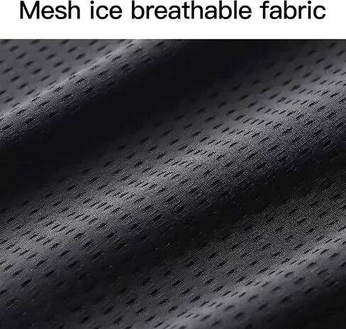 Trendy Workout Gym Running Shorts for Men Ice Silk Fitness Stretchy Soft Yoga Pant Mesh Breathable Sweatpants in Saudi Arabia