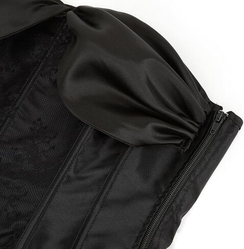 Zhitunemi Renaissance Corset Halloween Costumes: Strapless Women Corset Lingerie - Medieval Fairs for Vintage Lovers in Saudi Arabia