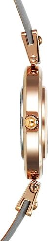 VICTORIA HYDE Small Dial Women Watch, Gray Leather Watches for Women in Saudi Arabia