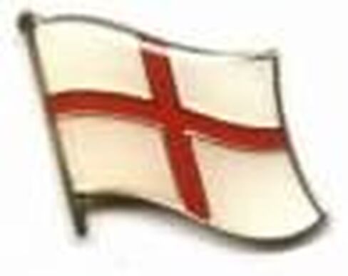 England St Georges Cross Country Flag Small Metal Lapel Pin Badge 3/4 X 3/4 Inch in Saudi Arabia