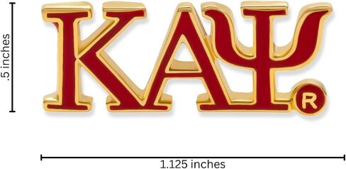 Kappa Alpha Psi Letter Lapel Pin in Saudi Arabia