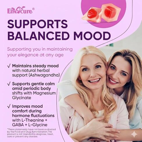 Myo-Inositol & D-Chiro Inositol Gummies for Women & Glp-1 Users – 40:1 Ratio with Magnesium, Ashwagandha, Vitamin B6 B12 & Methylfolate – Hormone Balance, Mood, Calm, Sleep & Metabolic,Sugar Free,60ct in Saudi Arabia