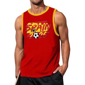 ELDPS Soccer Cup 2026 Shirt for Men USA Mexico Argentina Fan Jersey Funny Soccer Graphic Tee Sleeveless Tank Tops in Saudi Arabia