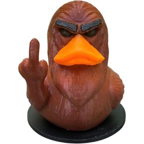 Bigfoot Duck Figurine - Gift for White Elephant or Halloween – Funny Duck Gift for Jeep Owners, Cruise Travelers & Mythical Creature Fans - 3D Printed Meme Cryptid Collectible for Dashboard, Desk in Saudi Arabia