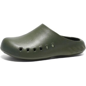 Men's EVA Round Toe Kitchen Clogs Lightweight Comfortable Waterproof Slip-On Non Slip with Arch Support Easy-Clean Work Chef Mule Slippers for Garden Restaurant Outdoors in Saudi Arabia