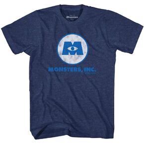 Disney Pixar Monster INC Logo Symbol Mike Sulley Adult T-Shirt in Kuwait
