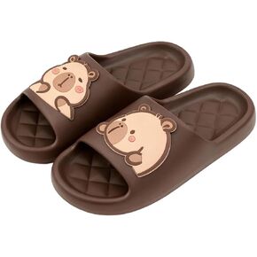 Capybara Summer Slippers for Women EVA Platform Quick-Dry Preppy Style College Trendy Indoor Outdoor Beach Bath Shower All Season Comfortable Cute Kawaii in Saudi Arabia