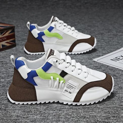 Men's Large-Sized Sports Shoes, Breathable Thick-Soled Casual Shoes, for Fashionable Combinations, Suitable for Outdoor Activities and Casual wear at Parties. in Saudi Arabia