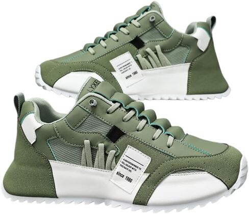 Men's Large-Sized Sports Shoes, Breathable Thick-Soled Casual Shoes, for Fashionable Combinations, Suitable for Outdoor Activities and Casual wear at Parties. in Saudi Arabia