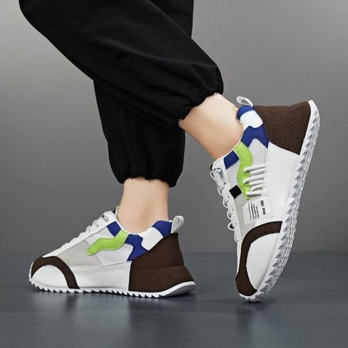 Men's Large-Sized Sports Shoes, Breathable Thick-Soled Casual Shoes, for Fashionable Combinations, Suitable for Outdoor Activities and Casual wear at Parties. in Saudi Arabia