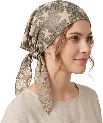 MioCloth خمر مثلث الحجاب للنساء الفتيات، نجمة Y2K باندانا وشاح فاسق حزب مهرجان الهذيان يلتف الشعر in Kuwait