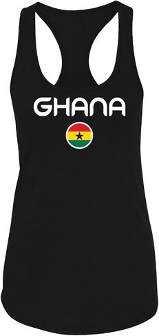 تيشيرت للسيدات بأكمام قصيرة بتصميم مشجع لكرة القدم من Tees & Tails وقميص بدون أكمام بظهر Racerback | in Kuwait