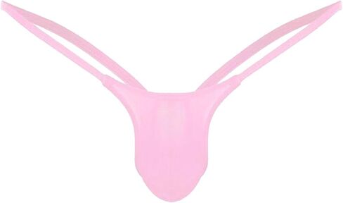 Men's Feminine G-String Thong Sissy Underwear Femboy Panties Bulge Pouch Jockstrap Lingerie in Kuwait