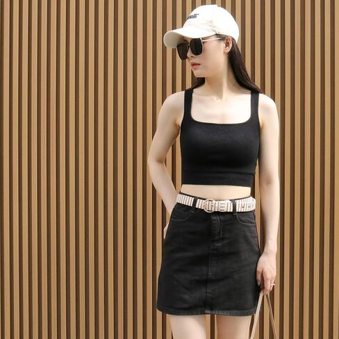 Fashion Waist Belt for Women, Elegant Ladies Belts with Gold Buckle, Casual Waist Belts for Jeans Pants Dress in Saudi Arabia