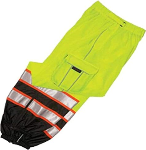 ML Kishigo - 3118 L-XL 3118 Polyester Brilliant Series Mesh Pant, Fits Large and Extra Large, Lime in Saudi Arabia