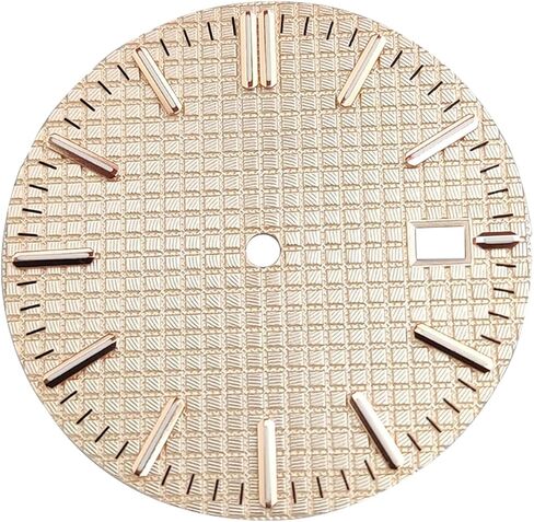 32mm Watch Dial for NH35 Movement, Green Luminous Watch Face, Modern Modification and Repair Accessory in Saudi Arabia