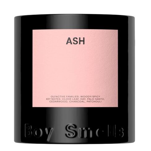 Boy Smells Ash Candle – 9oz – Charcoal, Palo Santo, and Smoked Hay – Woody Scented Candle in Saudi Arabia