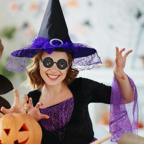 Button Eyes Glasses Halloween Costume Stuff Accessories Horror Movie Inspired Button Glasses for Halloween Dress Up, Cosplay, and Fancy Dress Parties in Kuwait