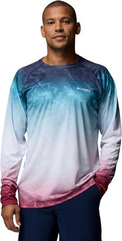 Columbia Men's Super Terminal Tackle PFG Frigate Frenz, Nocturnal Americana Aerial Fade, Medium in Kuwait