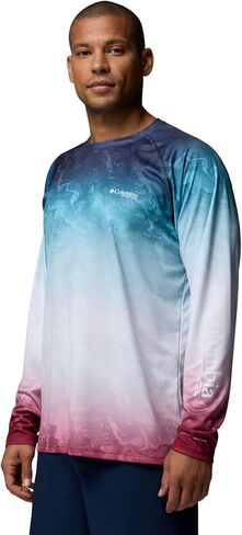 Columbia Men's Super Terminal Tackle PFG Frigate Frenz, Nocturnal Americana Aerial Fade, Medium in Kuwait