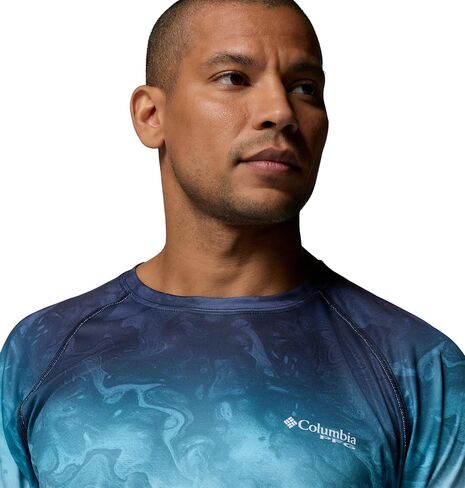 Columbia Men's Super Terminal Tackle PFG Frigate Frenz, Nocturnal Americana Aerial Fade, Medium in Kuwait