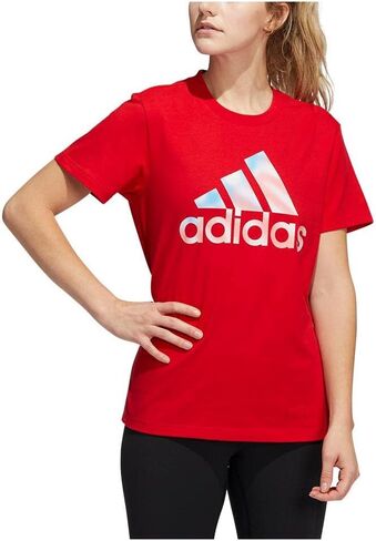 أديداس Americana Badge of Sport Tee Scarlet XL in Kuwait