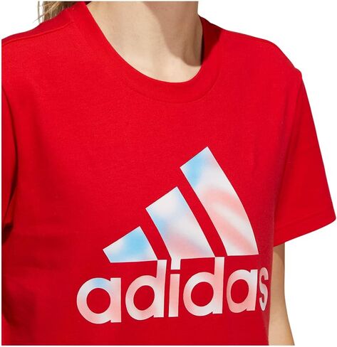 أديداس Americana Badge of Sport Tee Scarlet XL in Kuwait