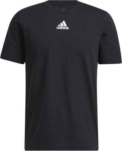 تي شيرت رجالي من adidas Playmaker بأكمام قصيرة S أسود in Kuwait