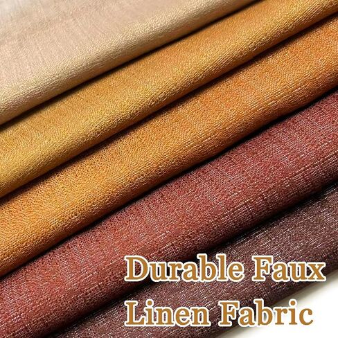Terracotta Ombre Linen Blackout Curtains for Bedroom 84 Inches Long, Room Darkening Grommet Thermal Insulated Curtains for Living Room, Vintage Boho Burnt Orange Light Blocking Drapes,52Wx84L,2 Panels in Saudi Arabia
