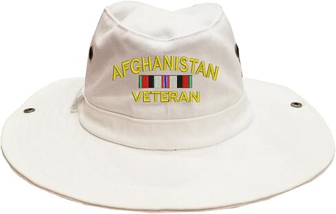 KP Afghanistan Veteran Military 100% Cotton Military Boonie Bush Hiking Outdoor Hat White in Kuwait
