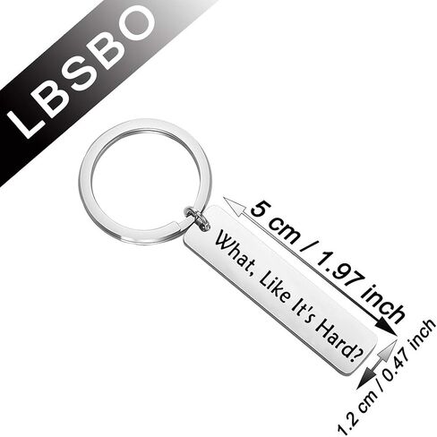 CENWA What Like It's Hard Keychain Law School Gift Law Student Gift in Kuwait