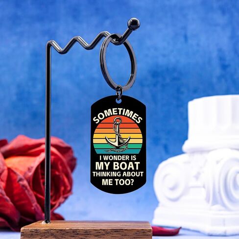 Cool Gifts For Boat Owners Boat Sailing Gifts For Men Funny Nautical Keychain Best Boating Accessories For Men Boats Lovers Birthday Christmas Gift For Boaters Captain Fisherman in Saudi Arabia