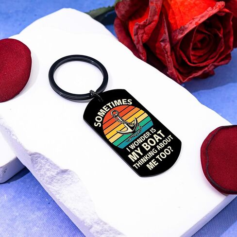 Cool Gifts For Boat Owners Boat Sailing Gifts For Men Funny Nautical Keychain Best Boating Accessories For Men Boats Lovers Birthday Christmas Gift For Boaters Captain Fisherman in Saudi Arabia
