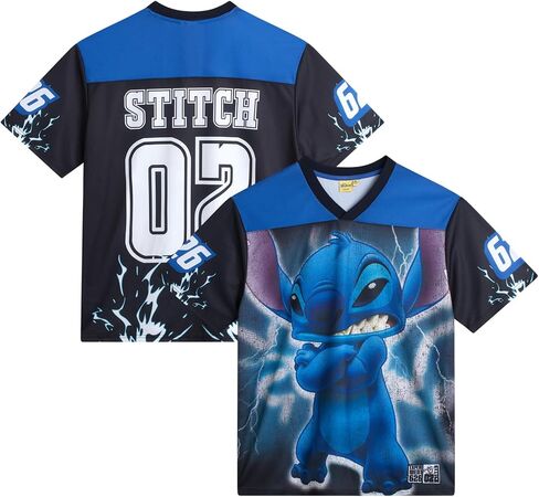 Disney Lilo and Stitch Unisex Jersey - Lightweight Short Sleeve Graphic Jersey Shirts for Women and Men in Kuwait