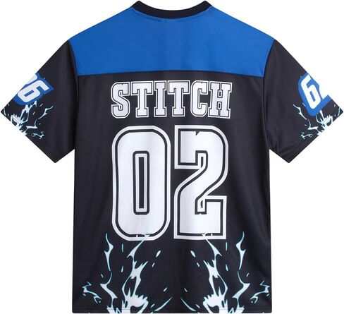 Disney Lilo and Stitch Unisex Jersey - Lightweight Short Sleeve Graphic Jersey Shirts for Women and Men in Kuwait