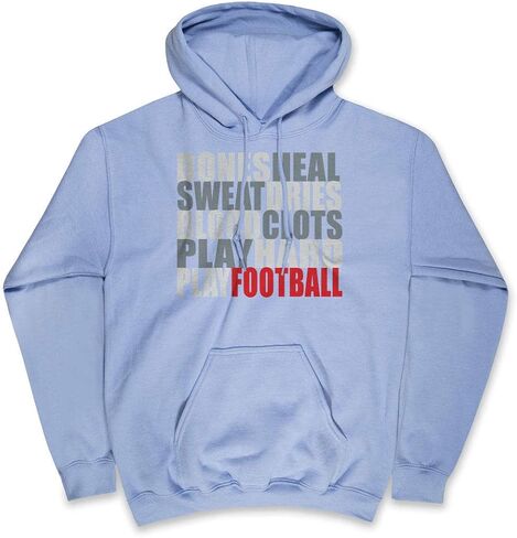 ChalkTalkSPORTS Football Standard Sweatshirt | Bones Saying | Youth and Adult Sizes in Kuwait